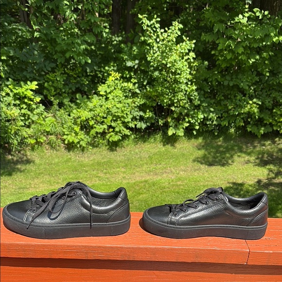 UGG Black Leather Low Top Sneakers for Everyday Comfort-NWB-Never Worn - Picture 8 of 13